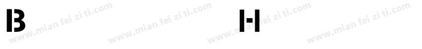 Beautiful Heart英文字体字体转换